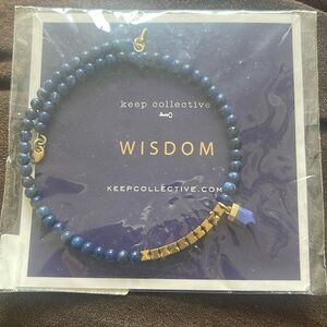 Keep Collective Inspo Wrap Bracelet Wisdom-Lapis